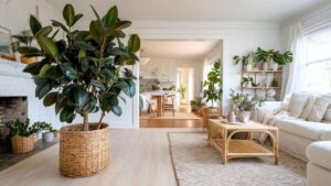 Large houseplants with big impact - indoor plant styling and decor