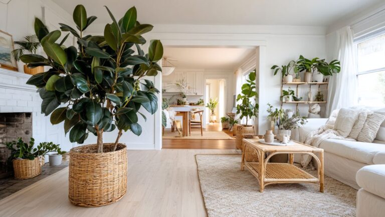 Large houseplants with big impact - indoor plant styling and decor